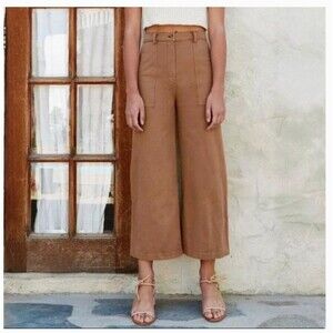 First Rite Cargo Wide Leg Crop Trouser Women’s XS EUC